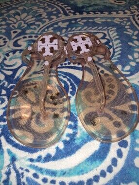 Tory Burch brand Women's size 8 jelly flip flops